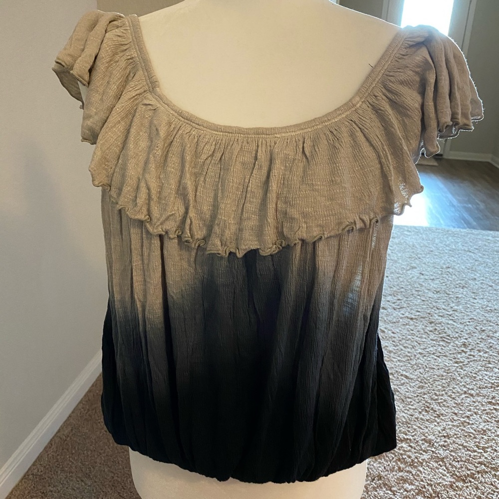 Free people night fall combo blouse